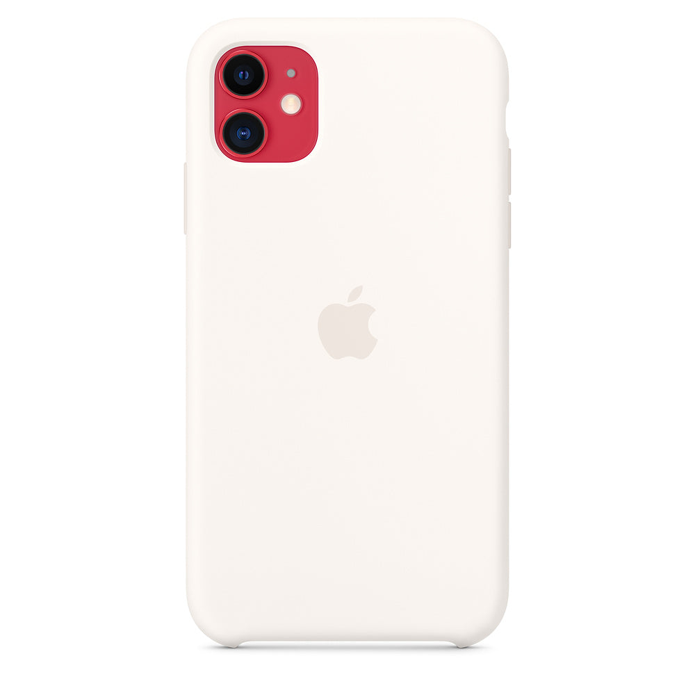 Apple iPhone 11 Silicone Case - White