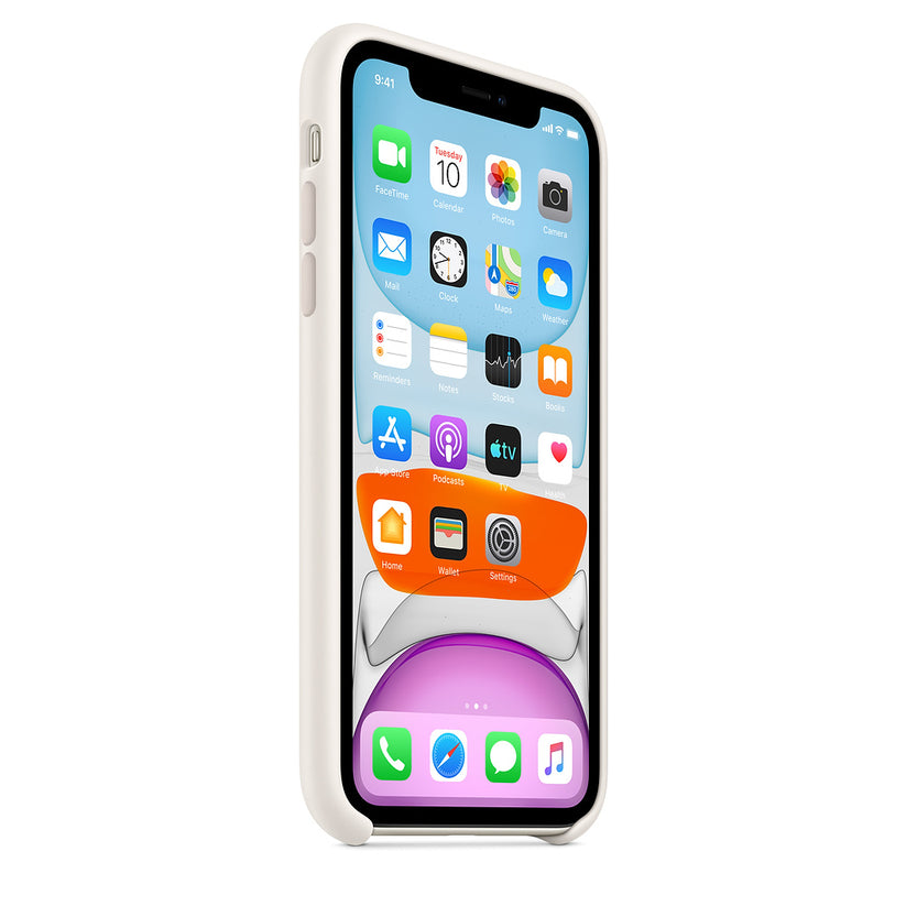 Apple iPhone 11 Silicone Case - White