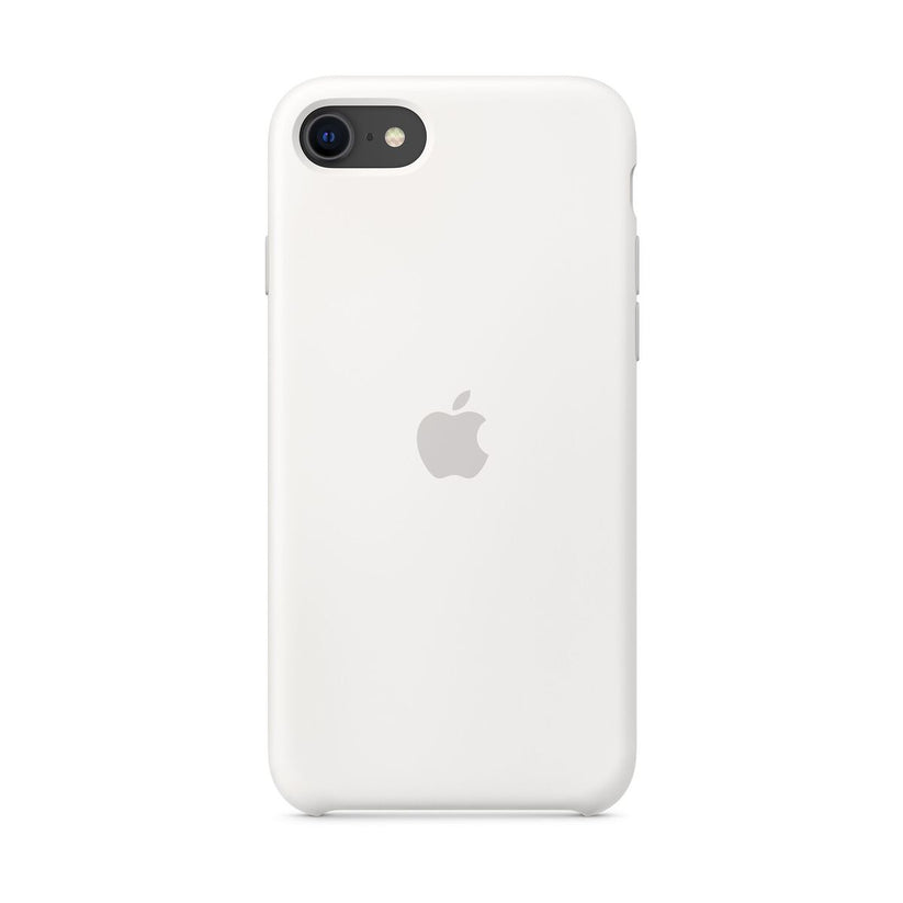 Apple iPhone SE2 Silicone Case - White