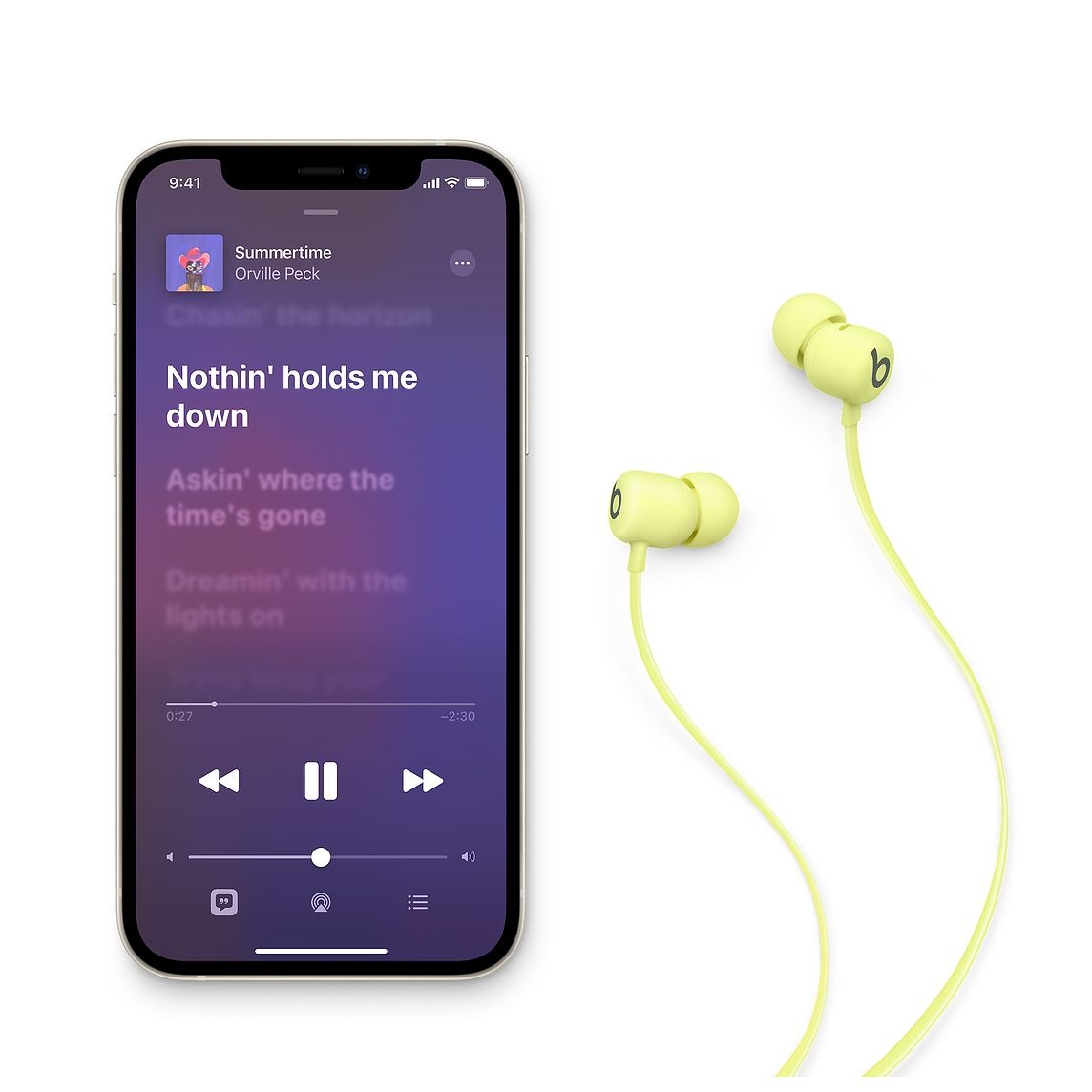 Beats Flex - All-Day Wireless Earphones - Yuzu Yellow