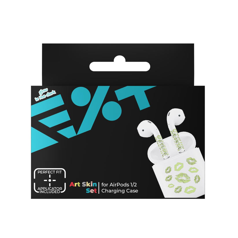 Next One ArtSkin naljepnica za Airpods 1. i 2. generacije - Glowing Lips - iSTYLE.hr