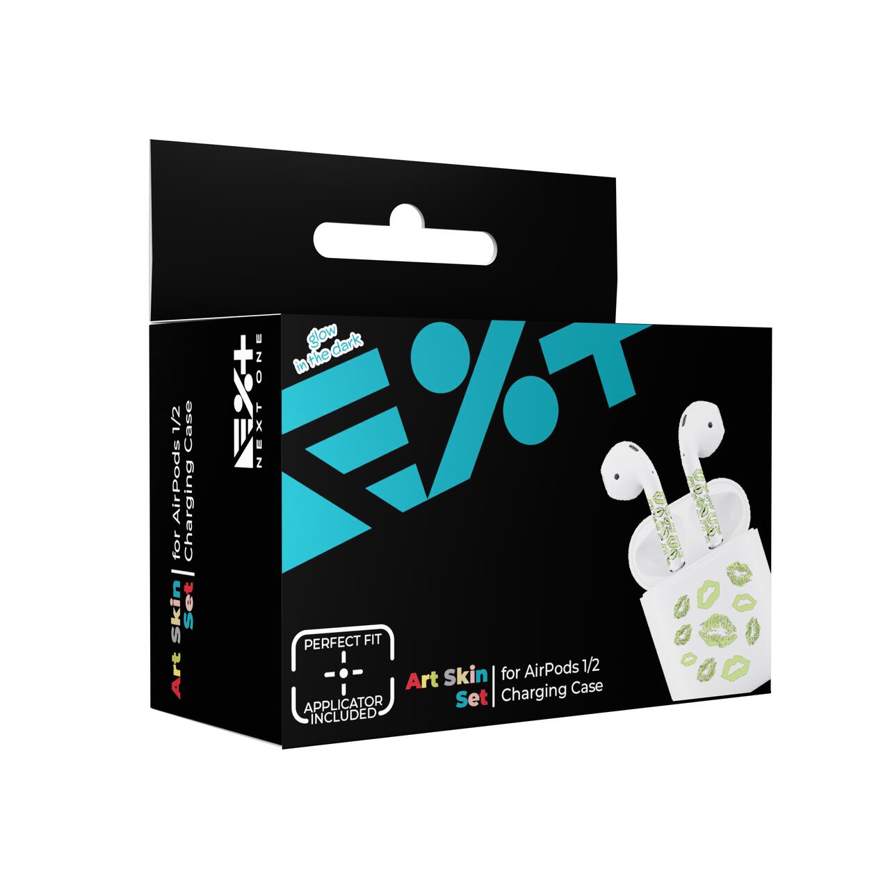 Next One ArtSkin naljepnica za Airpods 1. i 2. generacije - Glowing Lips - iSTYLE.hr