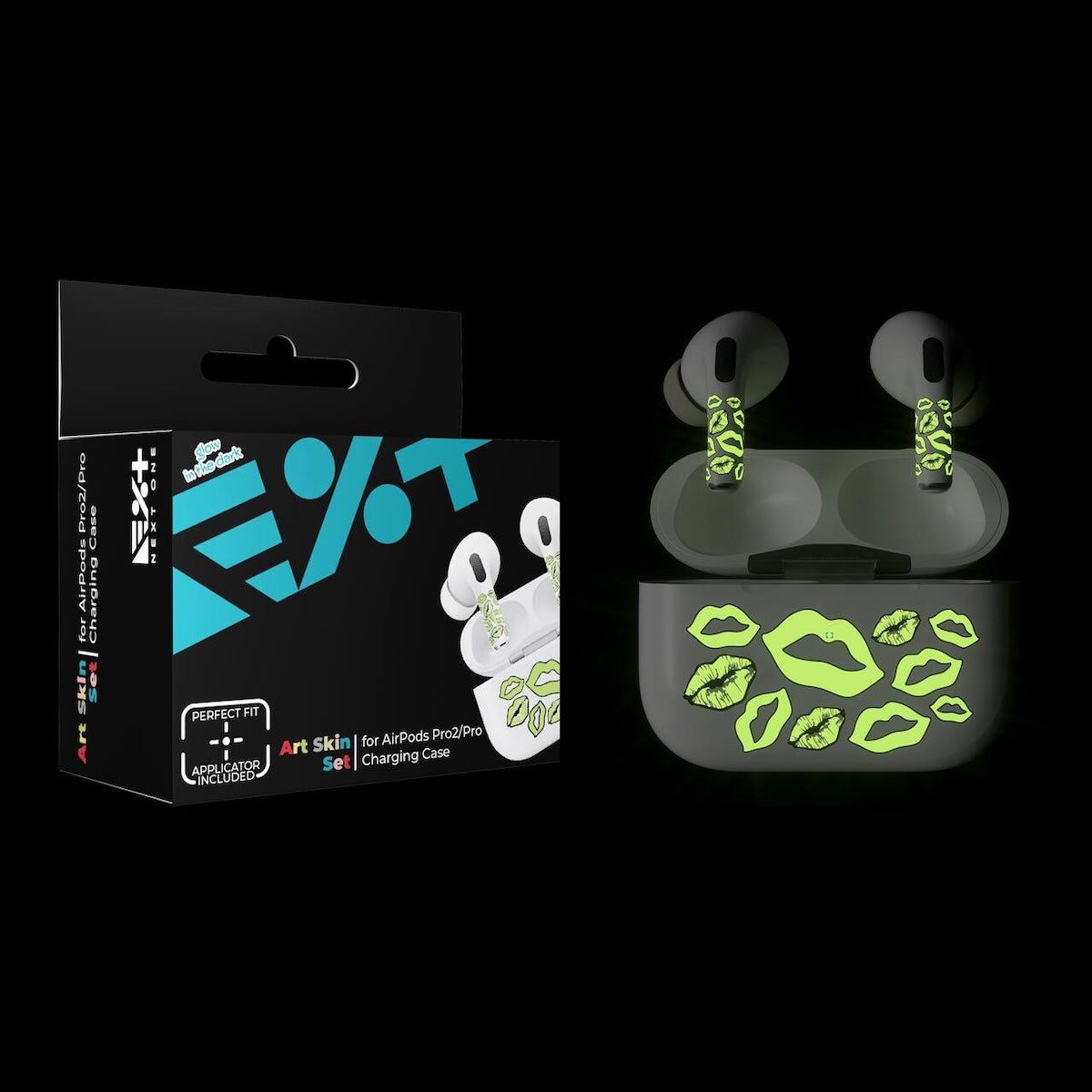 Next One ArtSkin naljepnica za Airpods Pro 1. i 2. generacije - Glowing Lips - iSTYLE.hr