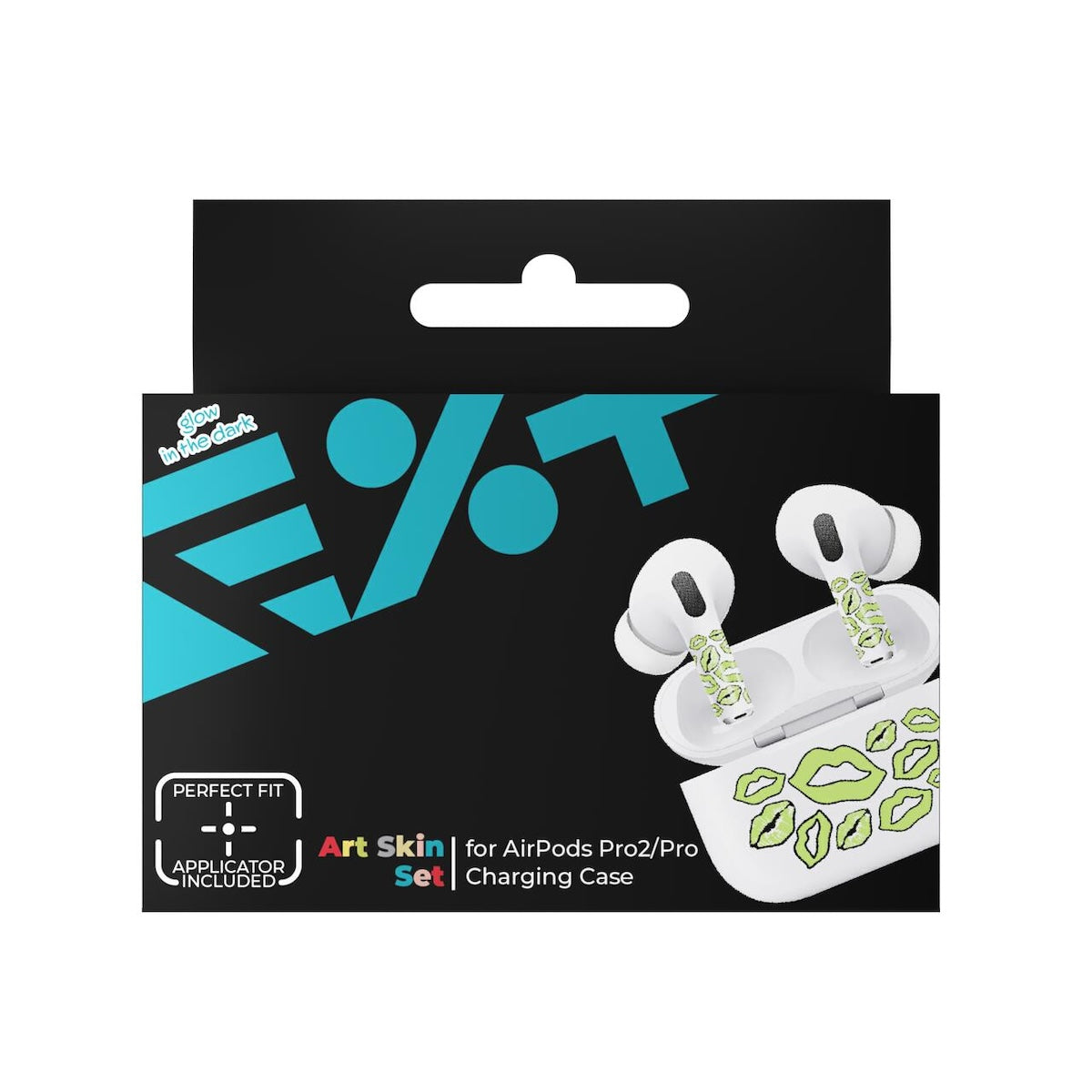 Next One ArtSkin naljepnica za Airpods Pro 1. i 2. generacije - Glowing Lips - iSTYLE.hr