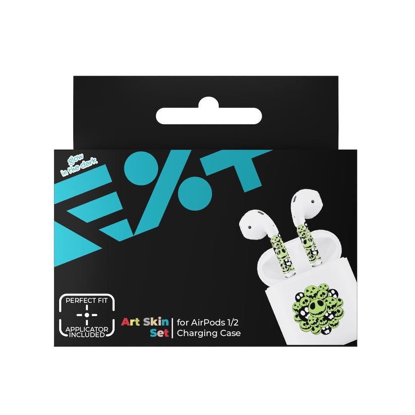 Next One ArtSkin naljepnica za Airpods 1. i 2. generacije - Glowing Halloween - iSTYLE.hr