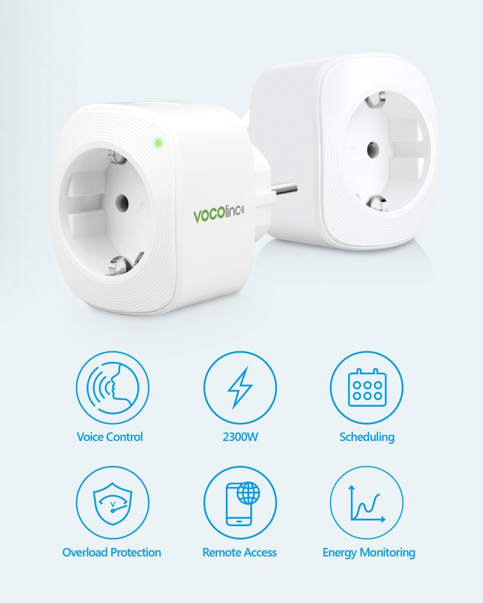VOCOlinc - Paket Smart Power EU utikača (2 komada) - iSTYLE.hr