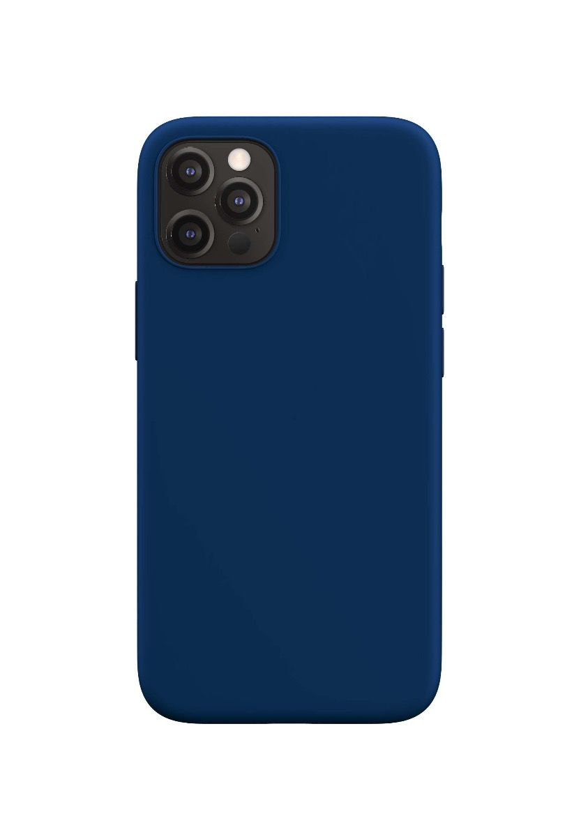 Next One silikonska maska s MagSafe za iPhone 12/12 Pro kraljevsko plava