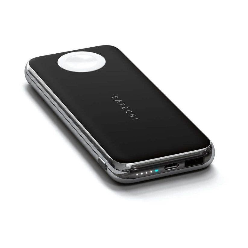 Satechi Quatro Wireless Power Bank - Space Grey