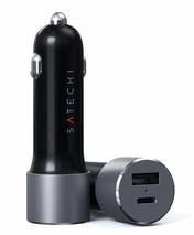 Satechi 72W Type-C PD Car Charger - Space Gray