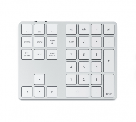 Satechi Aluminum Bluetooth Extended Keypad - Silver