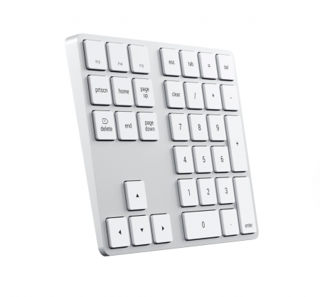 Satechi Aluminum Bluetooth Extended Keypad - Silver