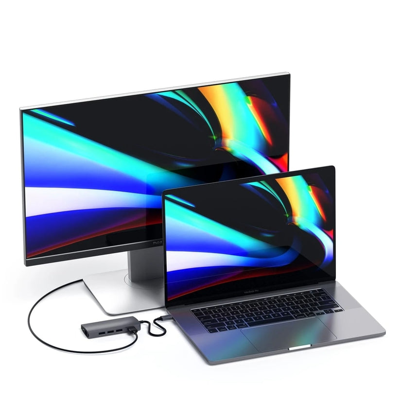 Satechi Multi-port Type-C adapter sa Ethernet V2 - Space Gray - iSTYLE.hr