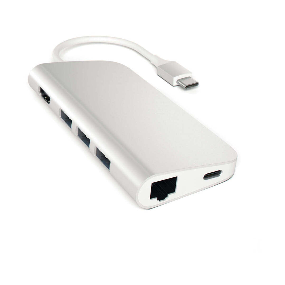 Satechi Type-C Multi-Port 4K Adapter srebrna