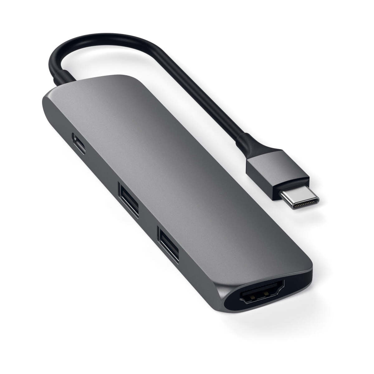 Satechi Slim Type-C MultiPort Adapter svemirski siva