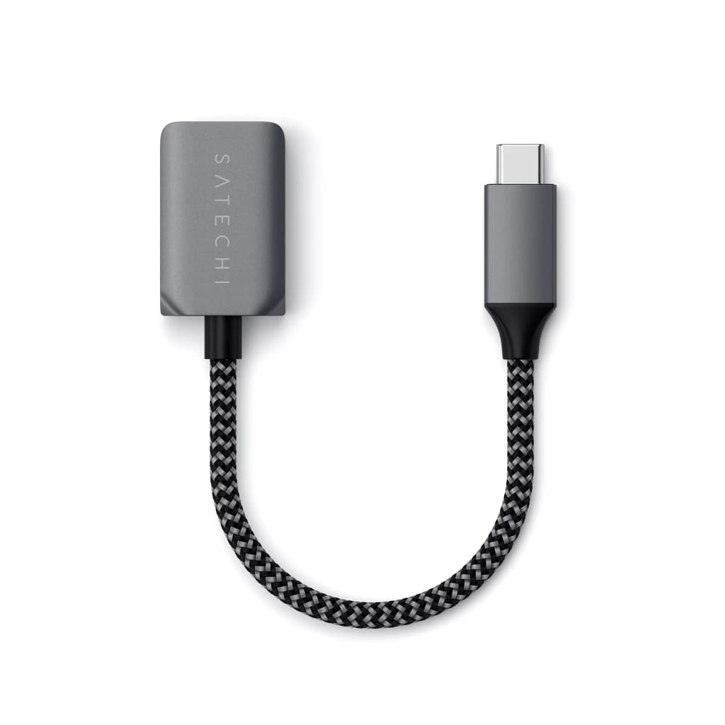 Satechi USB-C to USB 3.0 adapter svemirski siva