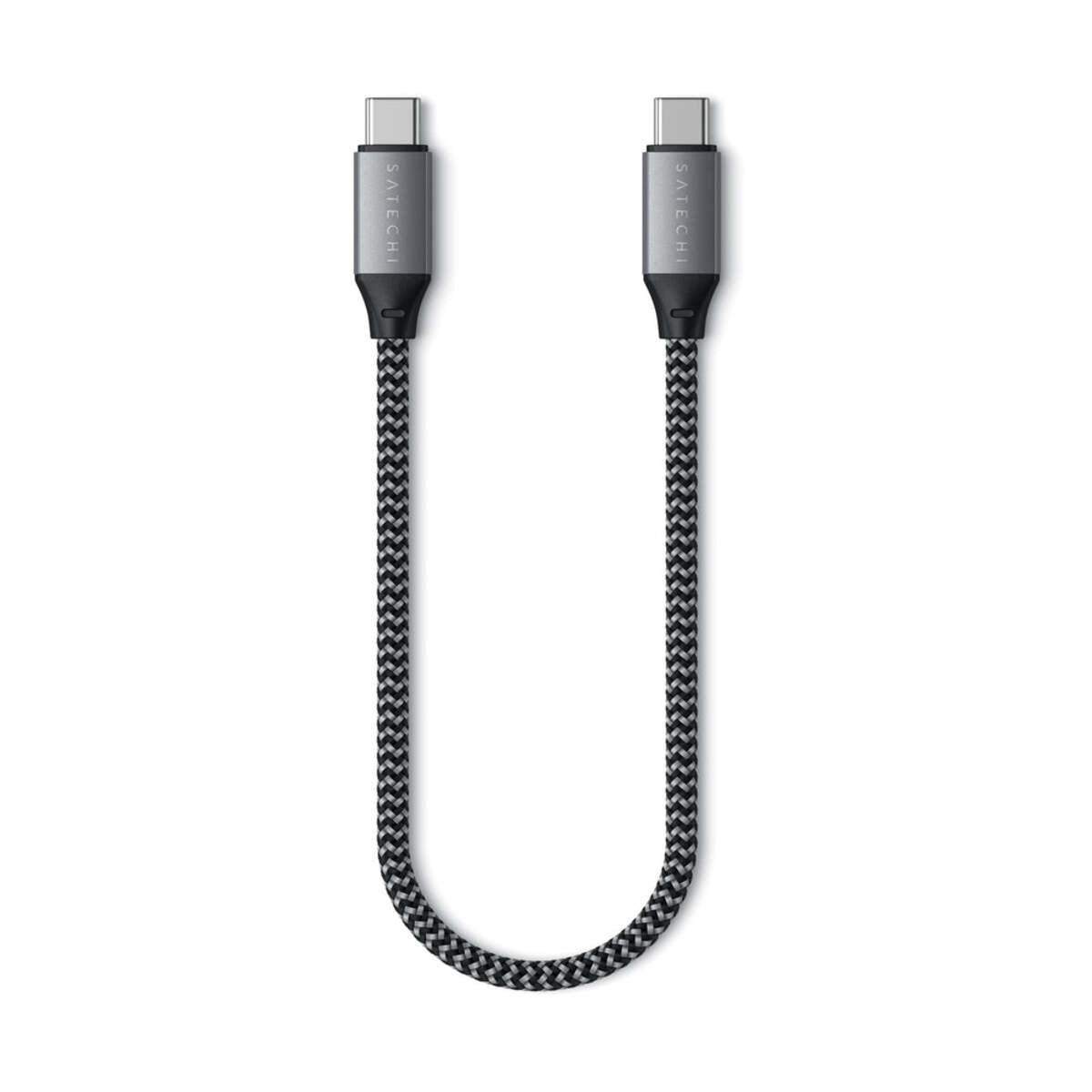 Satechi USB-C to USB-C Cable (25 cm) - Space Gray