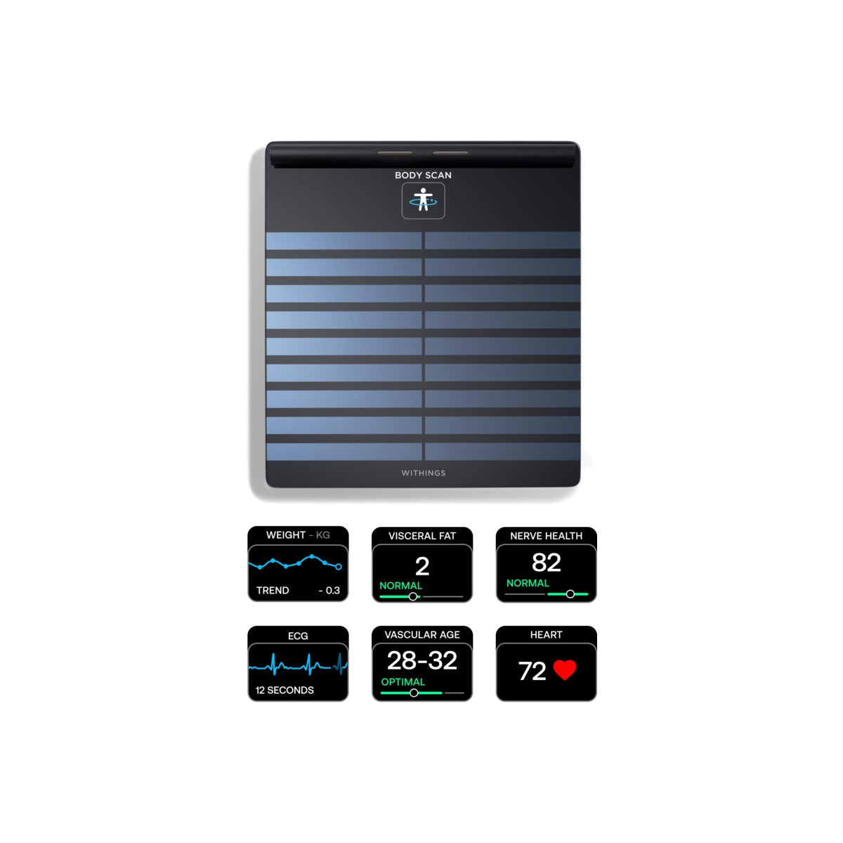 Withings Body Scan Connected Health Station - Black