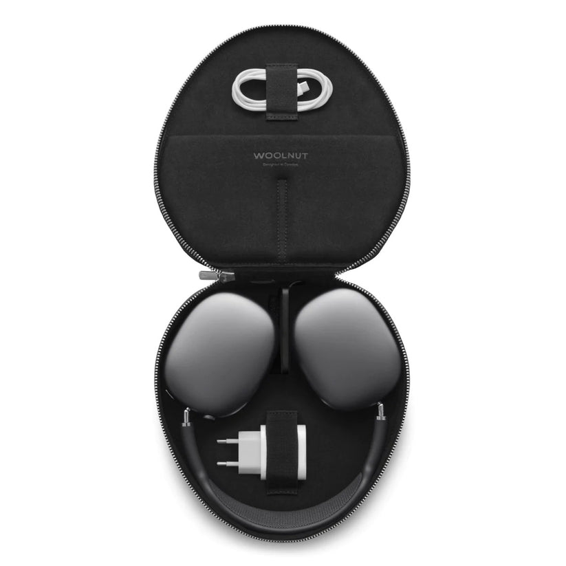 WOOLNUT Leather Case za AirPods Max - Black