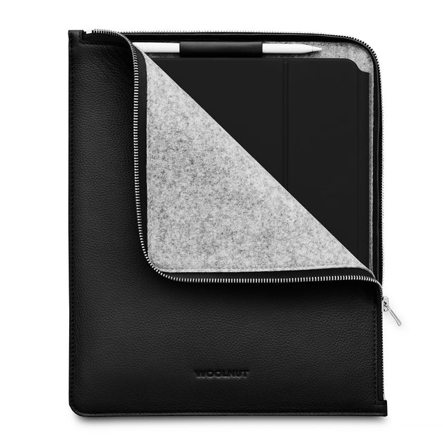 WOOLNUT Leather Folio za iPad Pro 12,9" - Black