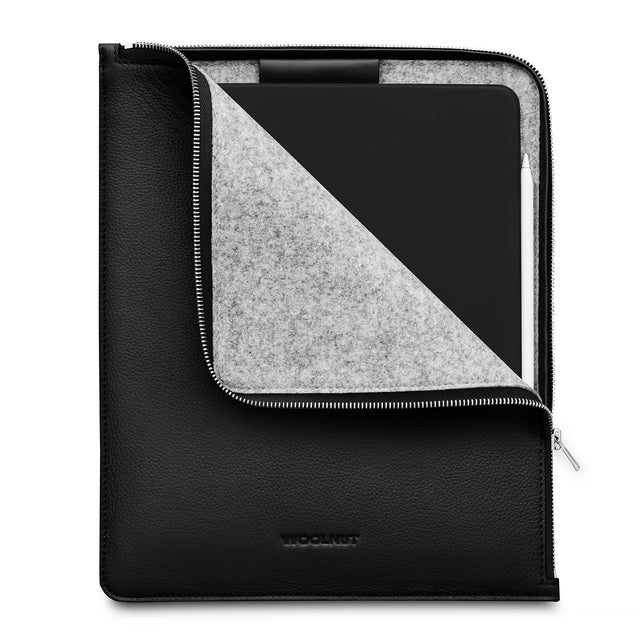 WOOLNUT Leather Folio za iPad Pro 12,9" - Black