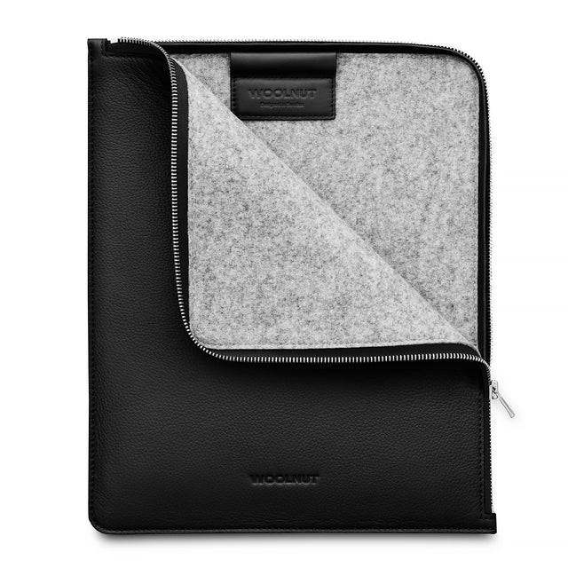 WOOLNUT Leather Folio za iPad Pro 12,9" - Black