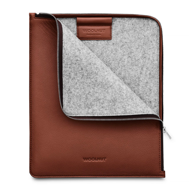 WOOLNUT Leather Folio za iPad Pro 12,9" - Cognac