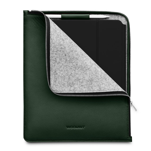 WOOLNUT Leather Folio za iPad Pro 12,9" - Green