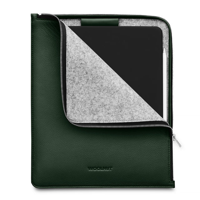 WOOLNUT Leather Folio za iPad Pro 12,9" - Green