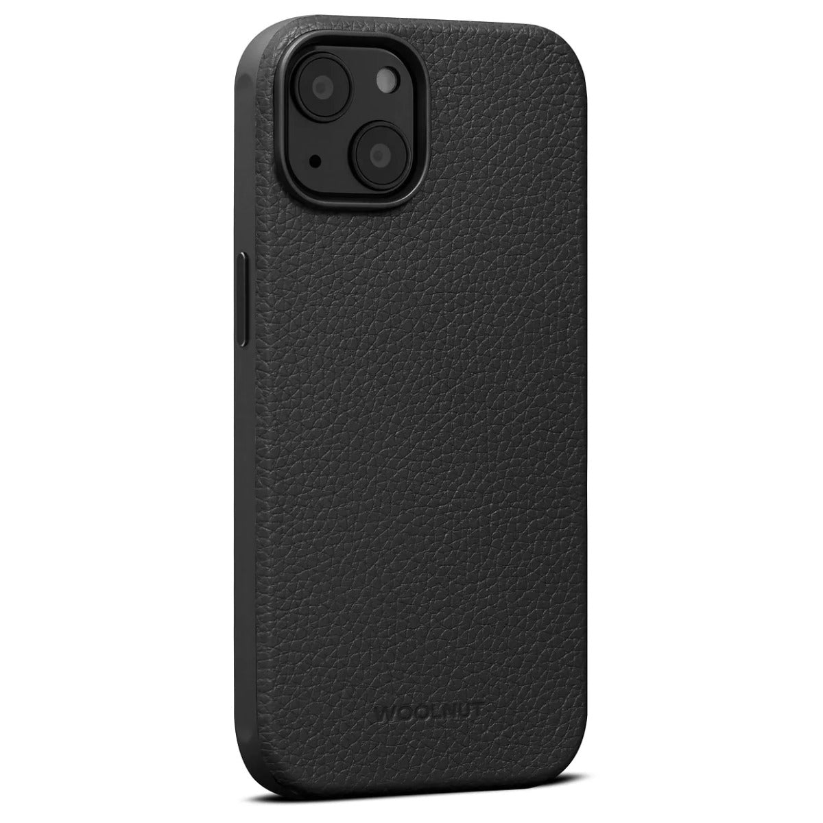 WOOLNUT Leather Case za iPhone 14 - Black