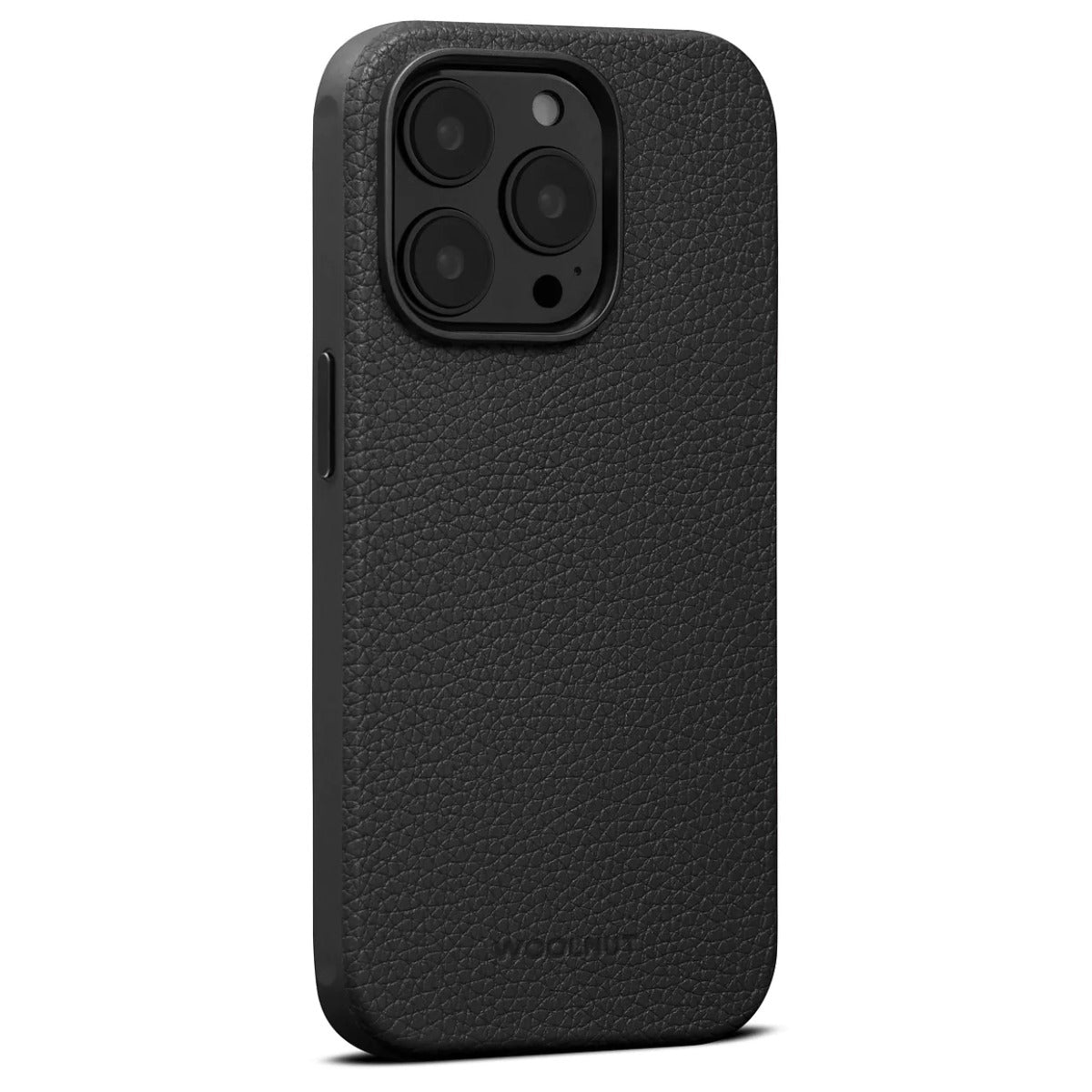 WOOLNUT Leather Case za iPhone 14 - Black