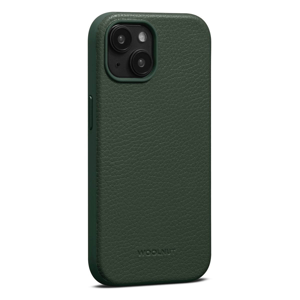 WOOLNUT Leather Case za iPhone 15 - Green