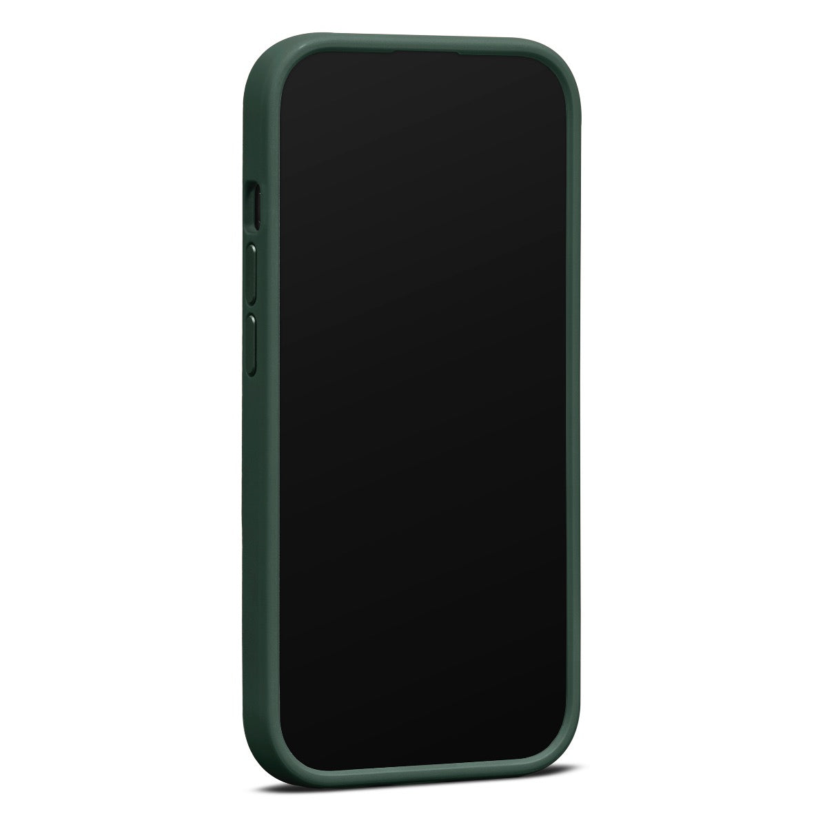 WOOLNUT Leather Case za iPhone 15 Plus - Green