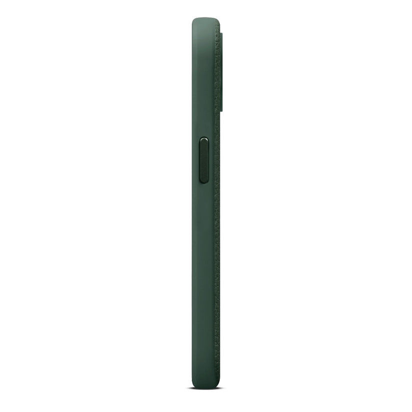 WOOLNUT Leather Case za iPhone 15 Green – - Main Image