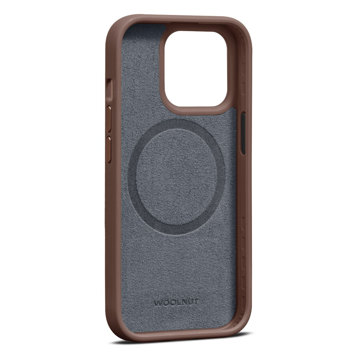 WOOLNUT Leather Case za iPhone 15 Pro - Cognac