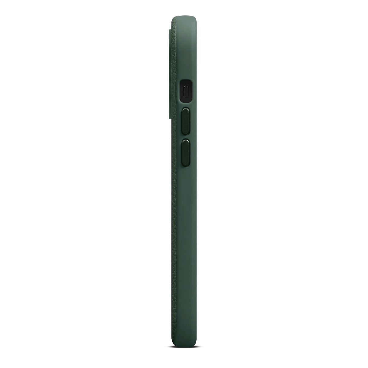 WOOLNUT Leather Case za iPhone 15 Pro - Green