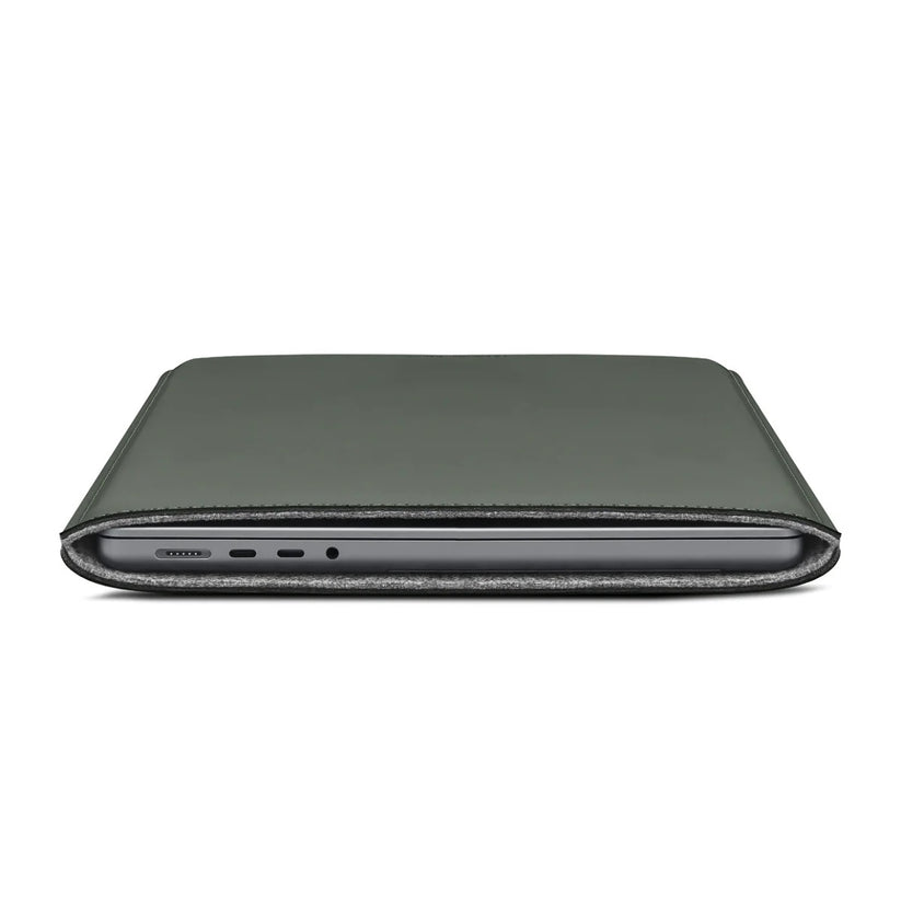 WOOLNUT Coated Folio za MacBook Pro 14" - Green