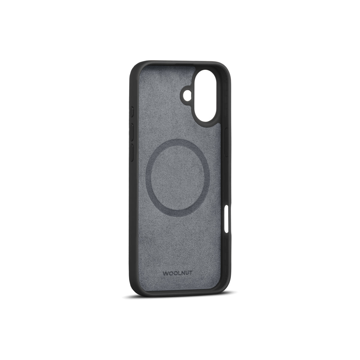 Woolnut Leather Case za iPhone 16 Plus - Black - iSTYLE.hr