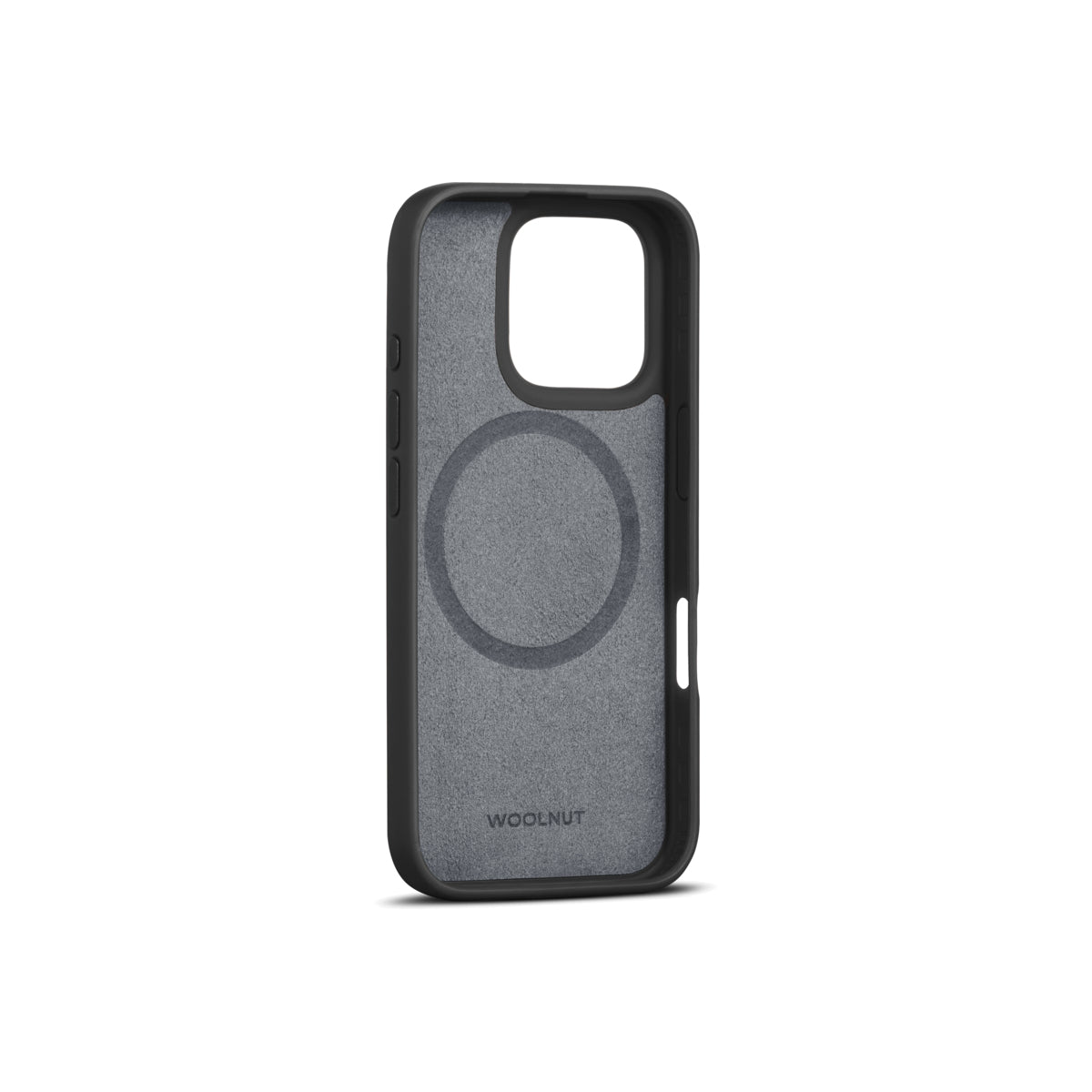Woolnut Leather Case za iPhone 16 Pro - Black - iSTYLE.hr