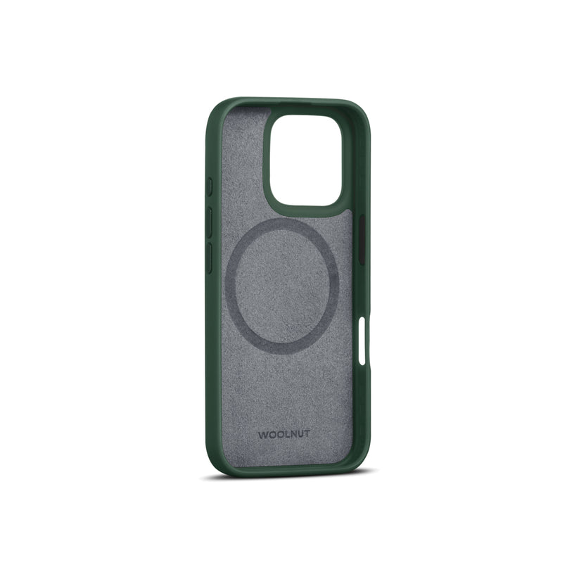 Woolnut Leather Case za iPhone 16 Pro - Green - iSTYLE.hr