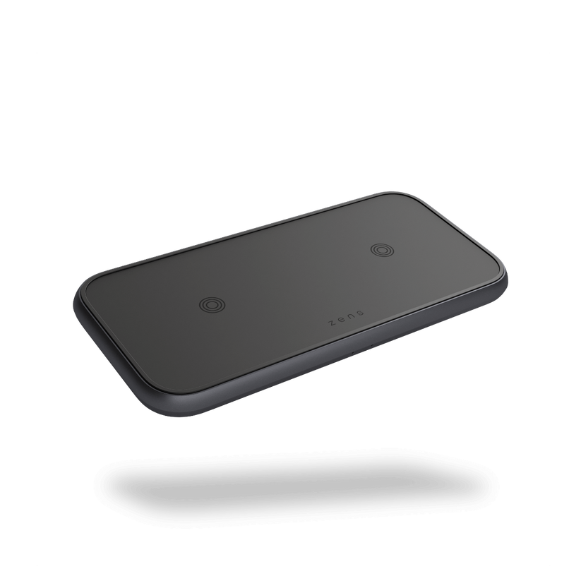 ZENS Dual Aluminium Wireless Charger Ð Black - iSTYLE.hr
