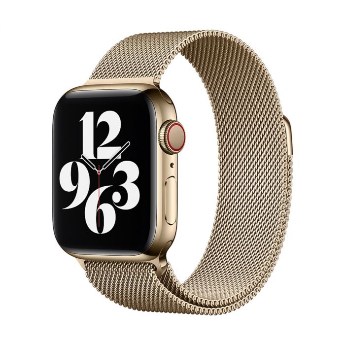 EPICO MILANESE BAND FOR APPLE WATCH 38/40/41 mm - gold