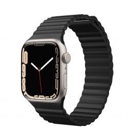 NEXT ONE BLACK LEATHER LOOP 42/44 MM FOR APPLE WATCH