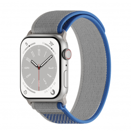 Next One Apple Watch remen 45/49 mm: Athletic Loop - Silver