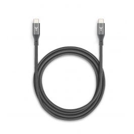 iSTYLE BRANDED USB-C CABLE 1.8m - space gray