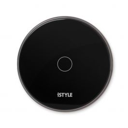 iSTYLE WIRELESS CHARGER 15W - black (adapter included)