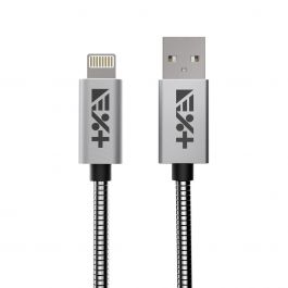 Next One USB-A to Lightning Metallic Cable (1m) - Space Gray