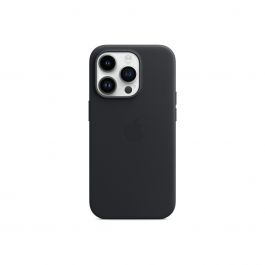 Apple Leather Case za iPhone 14 Pro - kompatibilan s MagSafe - Midnight