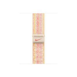 Apple Nike Sport Loop (41mm) - Starlight/Pink