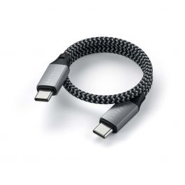 Satechi USB-C to USB-C Cable (25 cm) - Space Gray